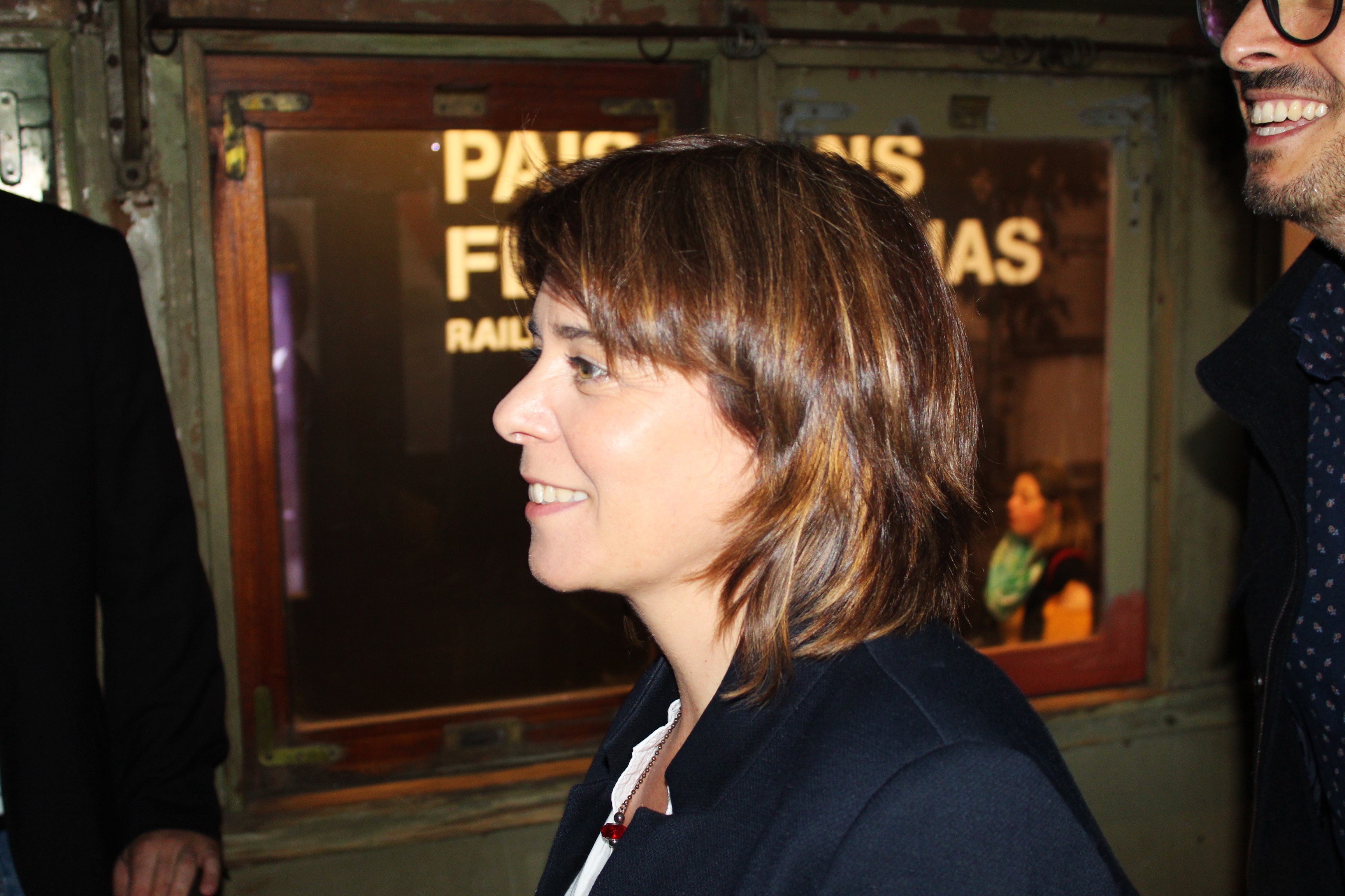 Catarina Martins e Marisa Matias visitam Museu Ferroviário de Bragança.