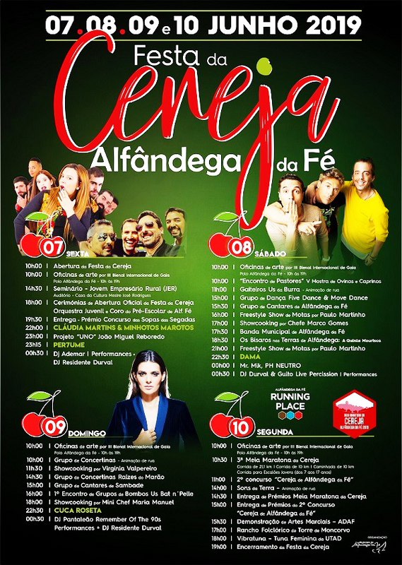 Cartaz Festa da Cereja
